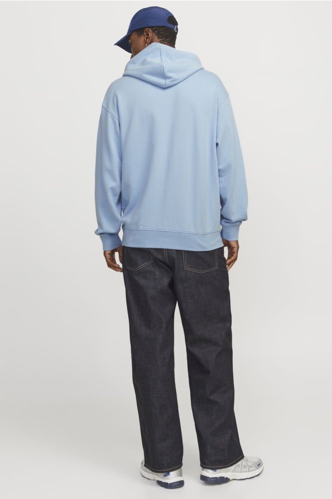 JJECHARGE SWEAT HOOD NOOS 12257852 Chambray Blue